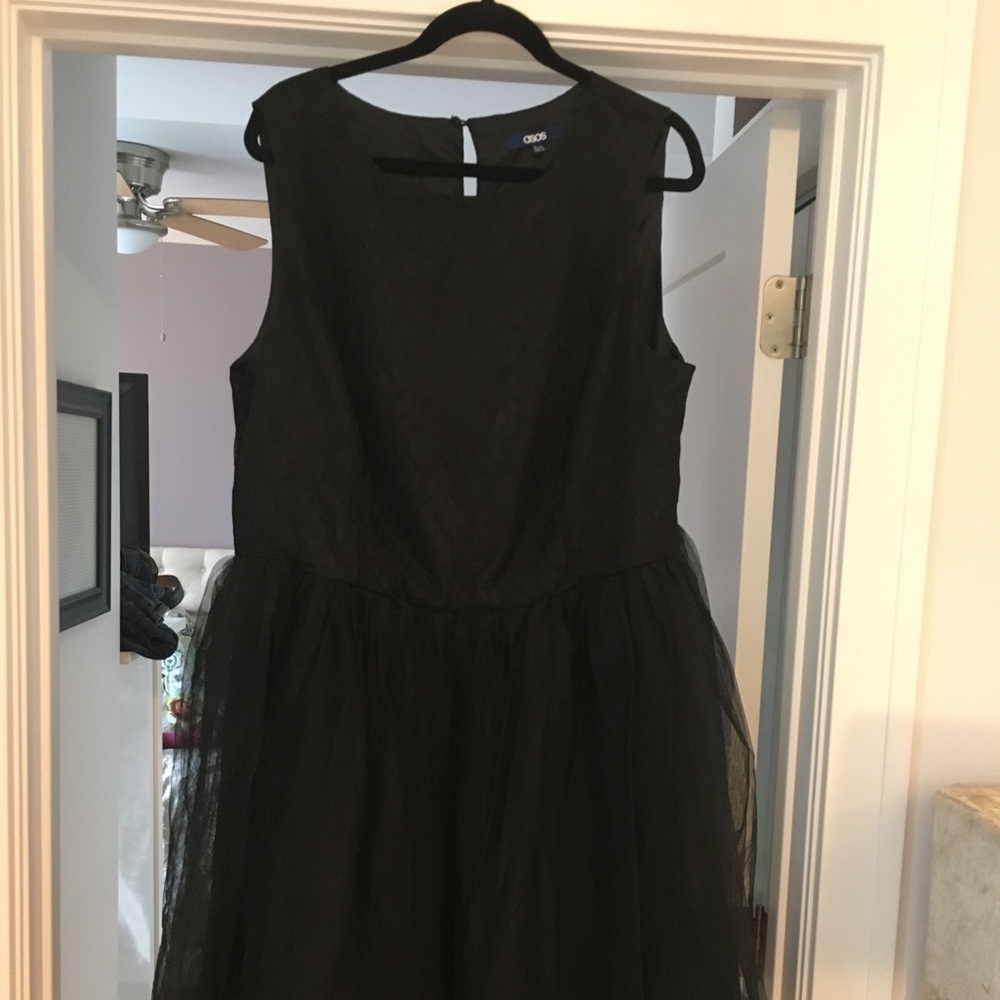 ASOS Little Black Dress, Tulle and Lace